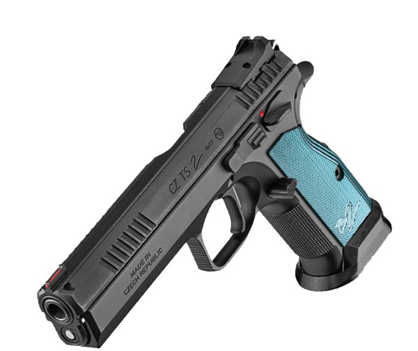 CZ TS2 9MM BLK/BLUE 20RD - Taurus Savings